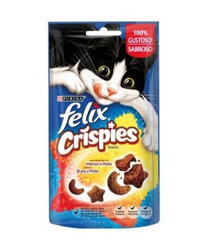 Alimento Felix Cripies Buey Y Pollo 45 Grs
