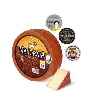 Queso Cabra Semicurado Al Pimenton Maxorata, Kilo