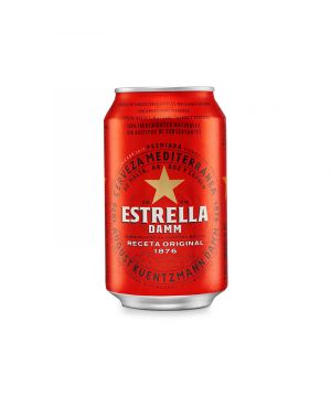 Cerveza Estrella Damm Lata 33 Cl.