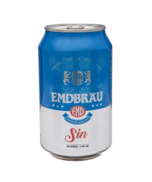 Cerveza Emdbrau Sin Alcohol Lata 33 Cl.