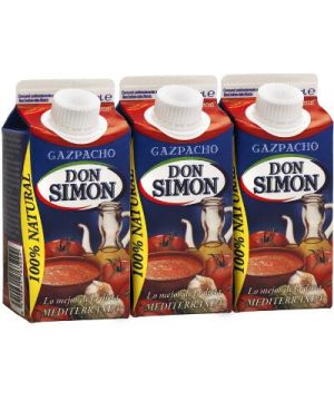 Gazpacho Don Simon Clasico 33 Cl. Pack 3 Unds
