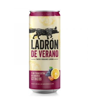 Tinto De Verano Ladron De Verano Limon Lata 33 Cl.