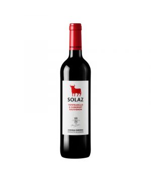 Vino Tinto Solaz Tempranillo 75 Cl.