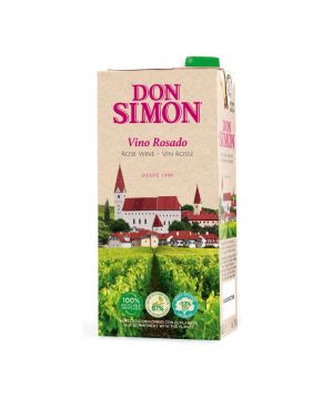 Vino Don Simon Rosado Brik 1 Litro