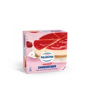 Tarta Philadelphia Raspberry Cheesecake 350 Gr.