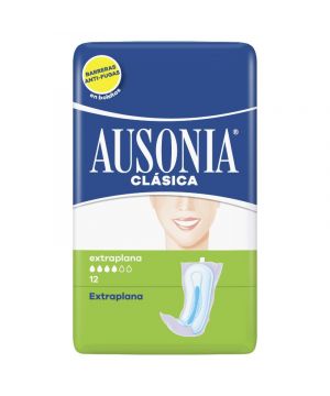 Compresa Ausonia Extraplana Clasica 12 Unidades