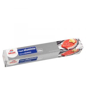 Papel Aluminio Selex 20 Metros