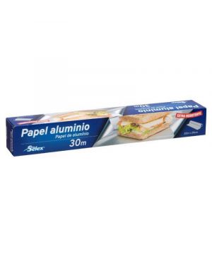 Papel Aluminio Selex 30 Metros