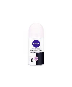 Desodorante Nivea Invisible Black&White Roll On 50 Ml.