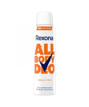 Desodorante Rexona All Body Citrus 150 Ml.