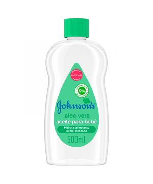 Aceite Johnson's Corporal Aloe 500 Ml.