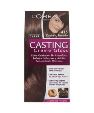 Tinte Casting Creme Gloss Tono S/ Tono Nº415 Castaño Helado