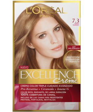 Tinte Excellence Nº7,3 Rubio Dorado