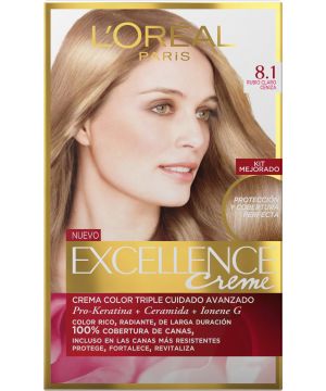 Tinte Excellence Nº8,1 Rubio Claro