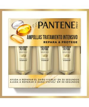 Ampolla Pantene Repara Y Protege 1 Minuto 3X15 Ml
