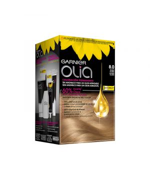 Tinte Olia Garnier Nº8.0 Rubio Claro