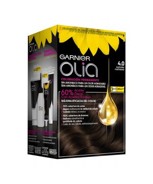 Tinte Olia Garnier Nº4.0 Castaño
