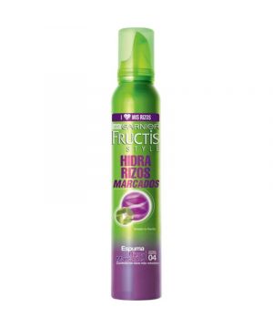 Espuma Fructis Style Hidra Rizos Marcados 200 Ml.