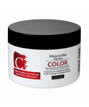 Mascarilla Crowe Color Cabello Teñido O Con Mechas 300 Ml