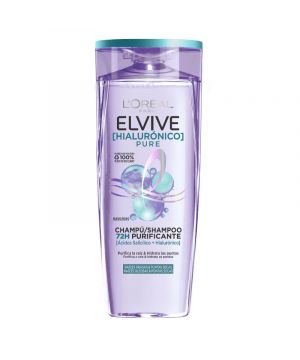 Champu Elvive Pure Hialuronico 380 Ml.