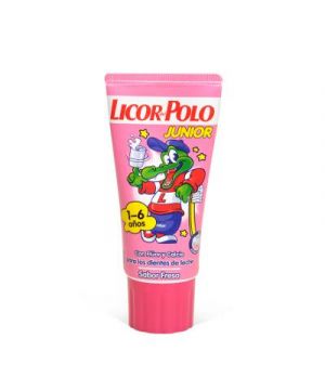 Dentifrico Licor Del Polo Junior Fresa 1-6 Años 50 Ml.
