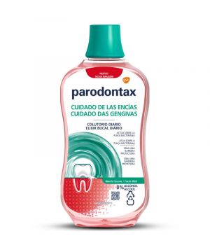 Colutorio Parodontax Cuidado Encias Menta Suave 500 Ml.