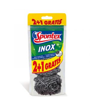 Estropajo Spontex Inox 2+1 Gratis