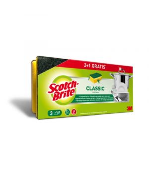 Estropajo Salvauñas Scotch Brite Pack 2 + 1 Und Gratis