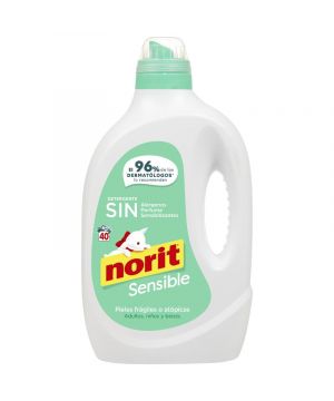 Detergente Norit Sensible 40 Lavados