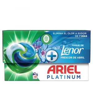 Detergente Ariel Pods+Frescor Abril 19 Dosis