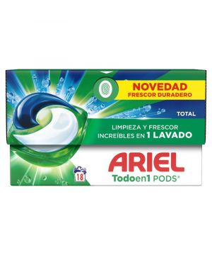 Detergente Ariel Pods Total 18 Ds.