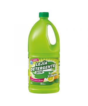 Lejia Selex Con Detergente Limon 2 Litros