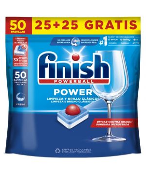 Deter Finish Todo En 1 25+25 Pastillas