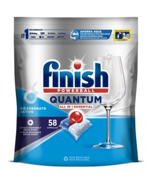 Detergente Finish Quantum Essentials 58 Dosis