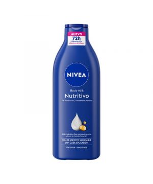 Crema Nivea Body Milk Nutritiva 400 Ml.