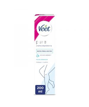Crema Veet Depilatoria Piel Sensible 200 Ml.