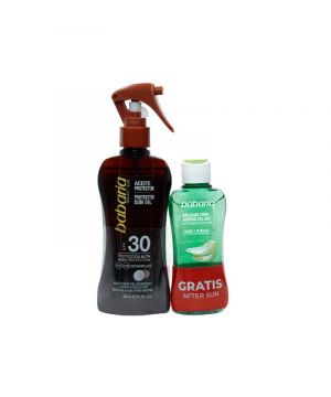 Aceite Solar Babaria Seco Coco F30 200 Ml. + After Sun