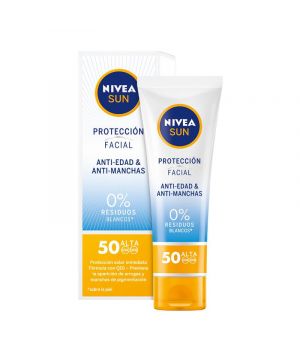 Crema Solar Nivea Facial Antimanchas Fp-50 50 Ml.
