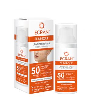 Fluido Ecran Sunnique Antimanchas F50 50 Ml.