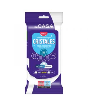 Toallita Limpiacristales Mi Casa 30 Und.