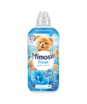 Suavizante Mimosin Azul Vital 56 Dosis.