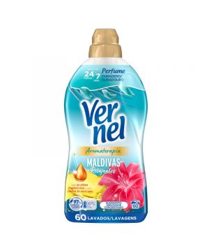 Suavizante Vernel Aromaterapia Maldivas Relajantes 1,08L 60D