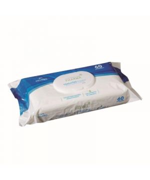 Toallitas Centra Line Pharma Adulto Ph Neutro 60 Unds.