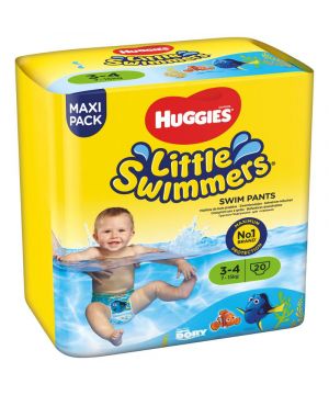 Pañal Huggies Little Swimmers T3/4 Paquete 20 Unds