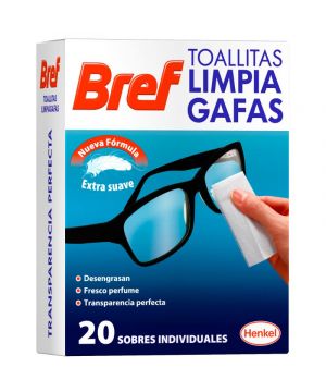 Toallitas Limpia-Gafas Bref 20 Sobres