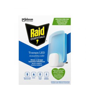 Insec.raid Electrico Trampa 1 Aparato + 1 Recambio