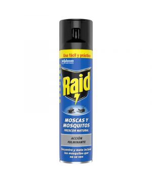 Insecticida Raid Moscas Y Mosquitos 400 Ml.