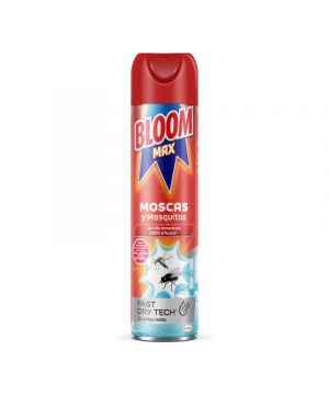 Insecticida Bloom Max Moscas Y Mosquitos 400Ml.