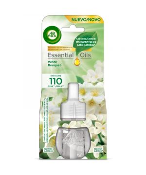 Ambientador Air Wick Recambio White Bouquet 19 Ml