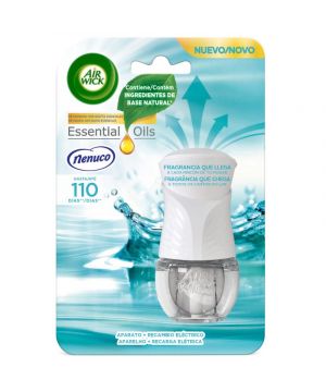 Ambientador Air Wick Aparato + Recambio Electrico Nenuco